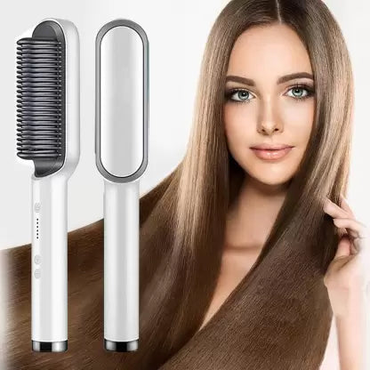 Hair Straightener Ceramic Hair Curler Comb for Women & Men